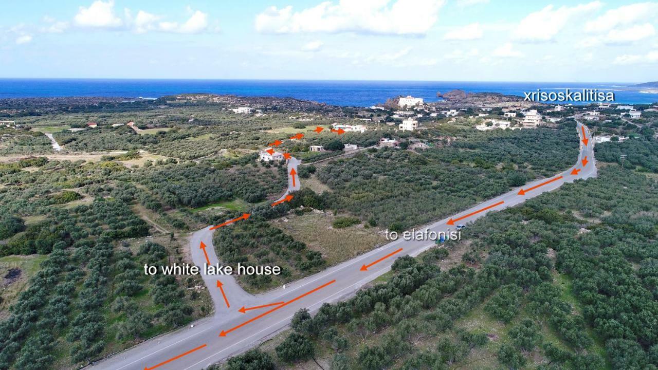 White Lake Holiday House Elafonisi Esterno foto