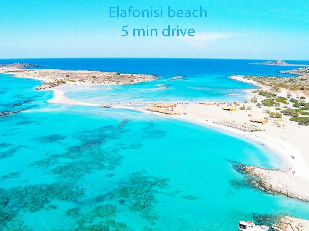 White Lake Holiday House Elafonisi Esterno foto
