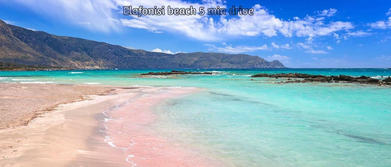 White Lake Holiday House Elafonisi Esterno foto