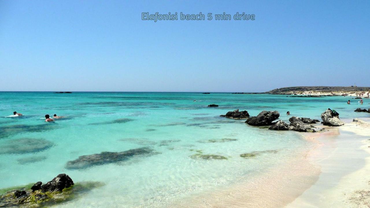 White Lake Holiday House Elafonisi Esterno foto