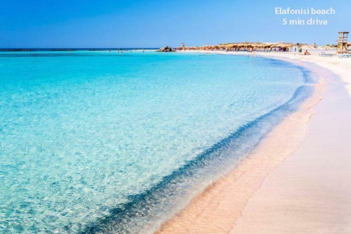 White Lake Holiday House Elafonisi Esterno foto
